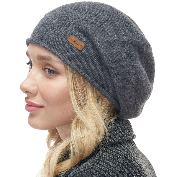 FURTALK Cashmere Slouchy Beanies for Women Winter Hats Soft Warm