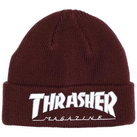 Slasher 23TH-N54K Kids Knit Cap (Brand Logo) Hat, Burg