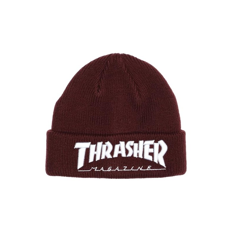 Slasher 23TH-N54K Kids Knit Cap (Brand Logo) Hat, Burg
