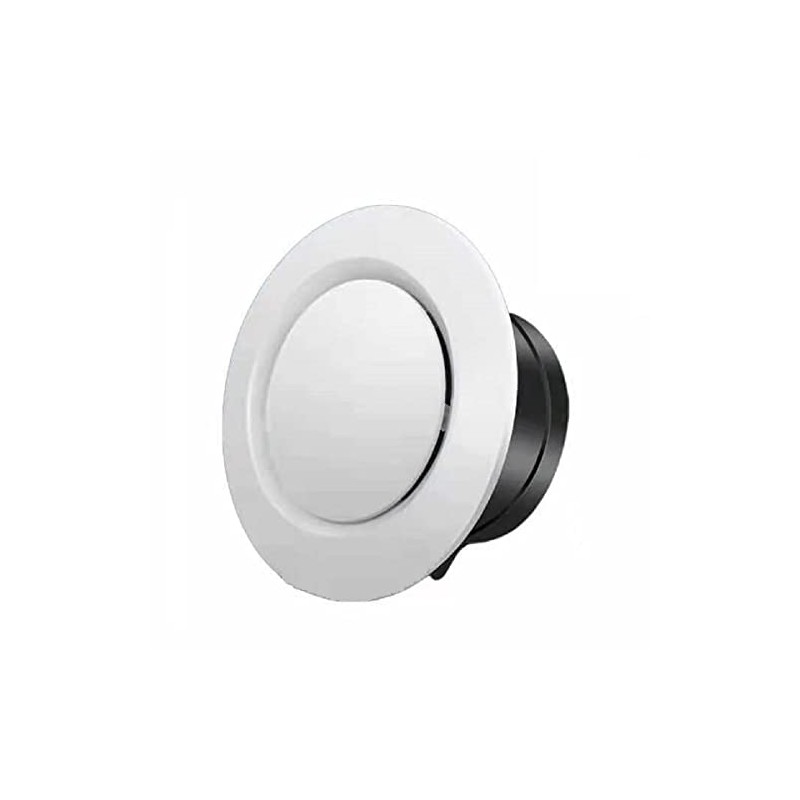 4 inch ABS Adjustable Air Vent White Round Soffit Exhaust