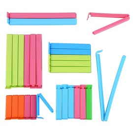 Bag Retainer Clips Sealing Clips (Set of 27) Food Storage Bags Seal Moisture Proof Freshness Antioxidant Snack Storage Kitchen Durable Clips Easy Lock 5 Sizes