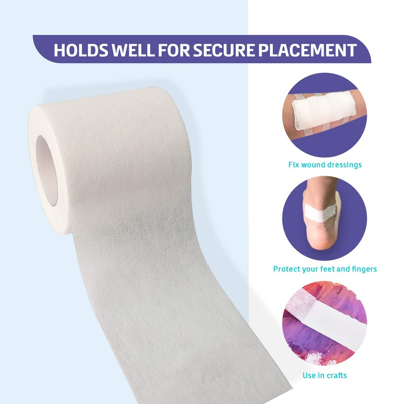 Conkote Soft Paper Surgical Tape 2" x 10 Yards, Gentle