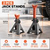 Heavy Duty Jack Stands for Vehicle Lifting – Locking Steel