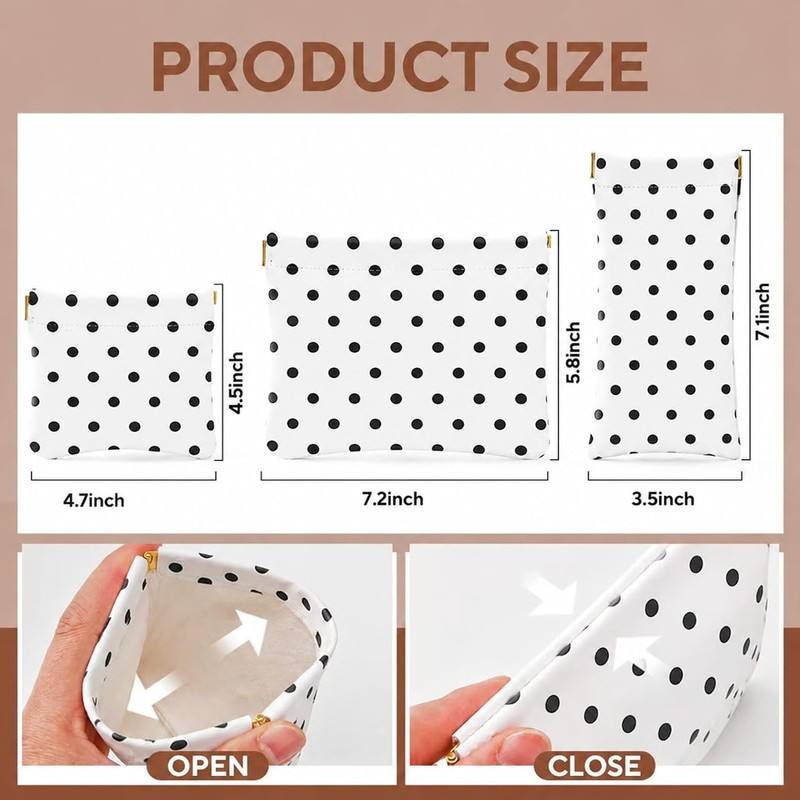 Travel Makeup Organizer, Compact Lightweight Accessory for Travel and Daily