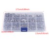 440PCS M3 + M4 + M5 Hex Socket Tornillos De