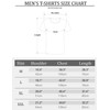 COSAVOROCK Men's Wide Striped Cotton Short Sleeve T-Shirts Crew Neck