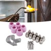 30PCS Plasma Torch Consumables ABS Easy Replacement Electrode Nozzles Cups