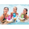 Intex Floating Unicorn Inflatable Drink Holders, 3-Pack