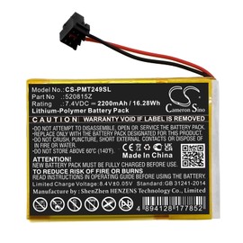 Cameron Sino CS New Battery for P'entair IntelliTouch,MobileTouch II,4249A,Compatible Part NO 520815Z (2200mAh/16.28Wh)