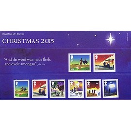 2015 Christmas Presentation Pack PP493 (printed no. 519) - Royal Mail Stamps