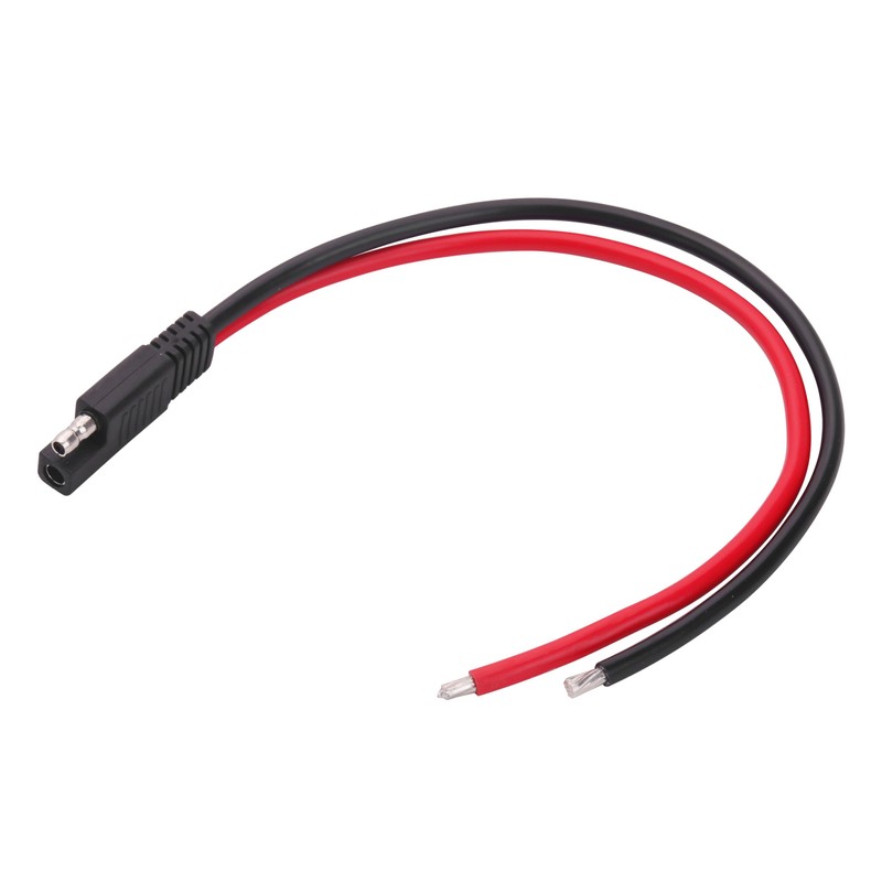 Jienk 2PCS 1FT 10AWG SAE Plug to 2Pin Cable, 30cm