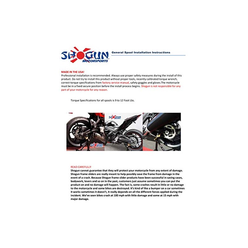Shogun Suzuki SV650 SV 650 X 2017 2018 2019 2020