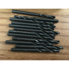 Smart Weld (12) #30 HSS 135° Steam Tempered Finish Screw Machine Drill