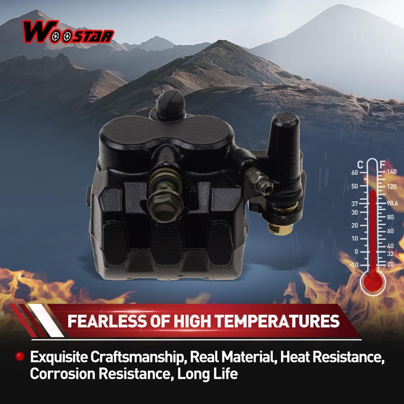WOOSTAR Hydraulic Disc Rear Brake Caliper Replacement for Jialing 150cc