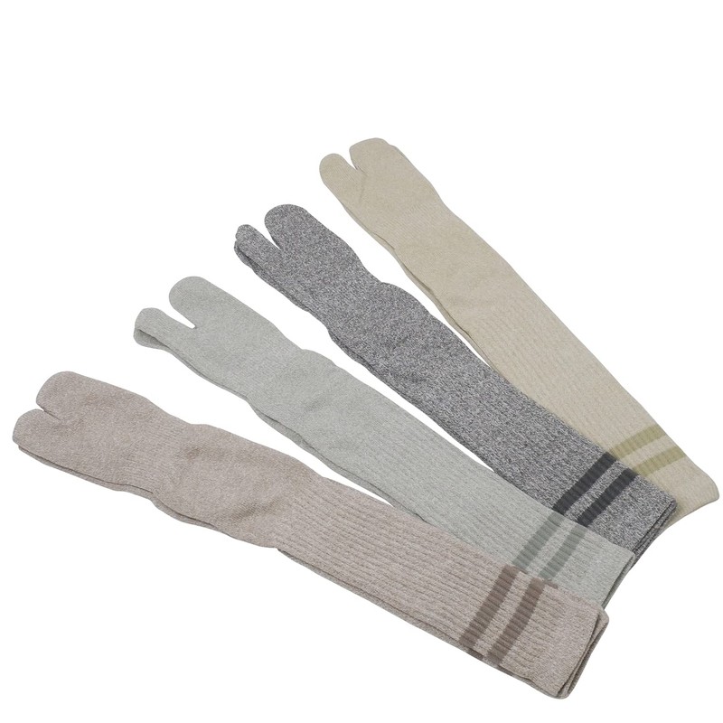 Work Style Ace AG288 Moc Long Socks with Supporters, Heathered