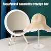 Hat Display,Clear Helmets Organizer - Domed Acrylic Height Adjustable Display
