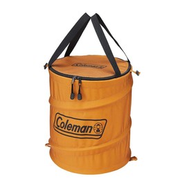 Coleman Pop-Up Box Outdoor Camping Trash Can Touch-Open Compact Storage with Lid Pop-Up, Load Capacity 10 kg, Bottom PVC-Coated