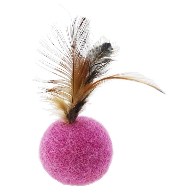 CattyMan NekoToy 18 Count Wool Balls with Wings Assorted Set