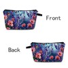MoCaliduccious Flowers Makeup Bag for Women Travel Cosmetic Organizer Bag