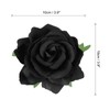 MECCANIXITY 5 Pcs Rose Flower Hair Clips 4 Inch Flower