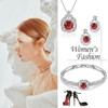 Menton Ezil Celestial Whispers Crystal Jewelry Sets For Women 18K