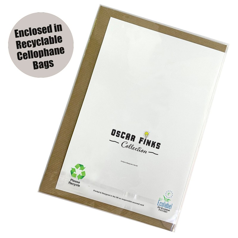 Oscar Finks Graffiti Style Birthday Card, A5 Size, Rainbow Drip