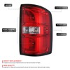 DNA MOTORING OE Style Taillight Tail Lamp Compatible With GMC