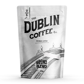 Dublin Coffee Co. | Irish | Dark Roast 100% Arabica Blend Coffee | 250g Ground Coffee | Small Batch | Premium Barista Quality | Roasted In Ireland | Suitable For Filter & Cafetière/French Press