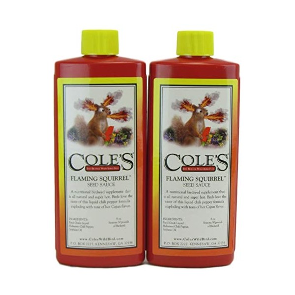 Cole's Flaming Squirrel Assorted Species Wild Bird Food Additive Soybean