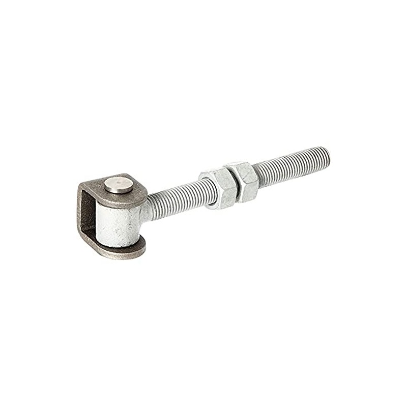 Gah-Alberts 418366 Hinge with Nuts / Steel U-Bolts / Weld-On