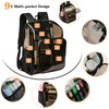 KUI WAN Clear Backpack, Extra Large Transparent Bookbag for School