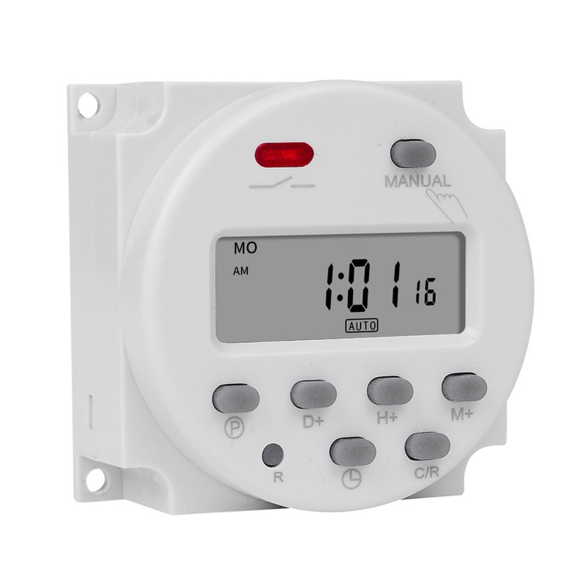 Microcomputer Power Supply Time Switch Smart Programmable Timer Switch Street