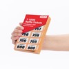 evelay Cloakroom Raffle 1-1000 Tombola Draw Tickets Numbered Orange
