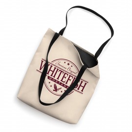 Whitefish Montana - Whitefish MT Label Tote Bag