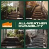 MBIGM 8-Pack Non-Slip Outdoor Stair Treads - Anti Slip 8"