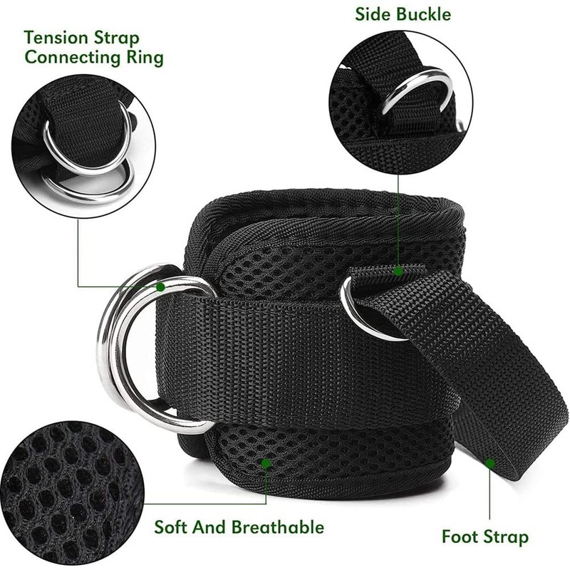 Lyaciomn Ankle Strap for Cable Machine, Men & Women Thigh
