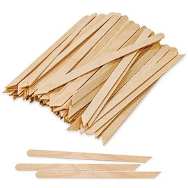 Tachibelle Wooden Wax Sticks - Body Eyebrow, Lip, Nose Small Waxing Applicator Sticks for Hair Removal and Smooth Skin Professional Spa - 2 in 1 (Pointed and Slanted) (Pack of 500)