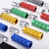 LEDISHUN Adjustable Step Bar Set Fits Kawasaki ZX-25R ZX-4R ZX-4RR