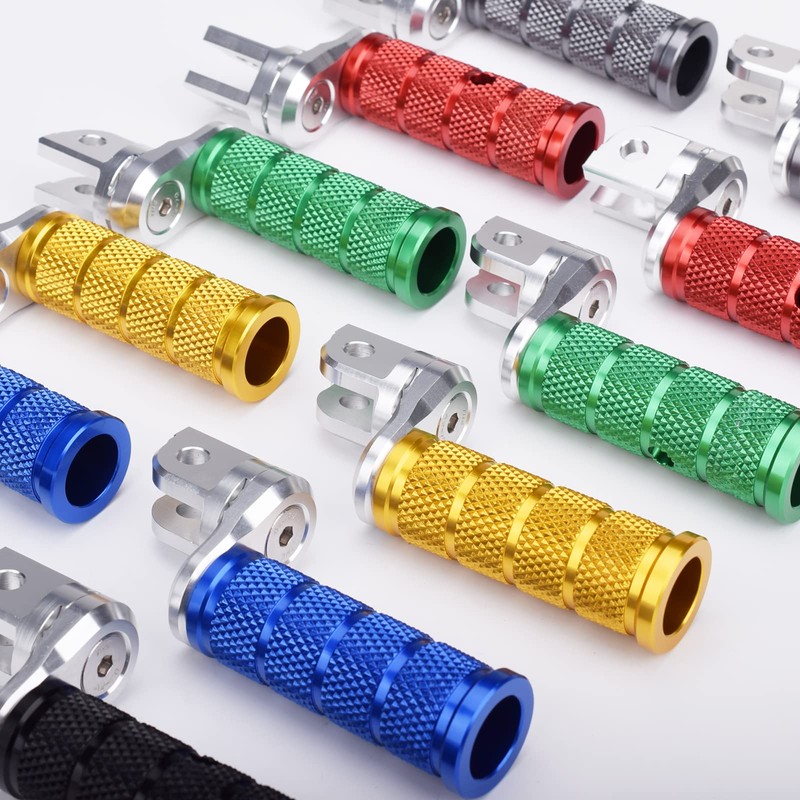 LEDISHUN Adjustable Step Bar Set Fits Kawasaki ZX-25R ZX-4R ZX-4RR