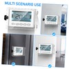 Gadpiparty Thermostat Lock Box with Combination Transparent Protective Cover for