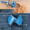 Yuentoen 5 Piece Forstner Drill Bit Set, Adjustable Positioning Drill,