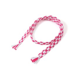 [Kumihida] 2020 Version (2 Thick Colors) Pink Hida Takayama Braid Brand Handmade by Hida Artisans, Cotton