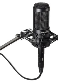 Audio-Technica Micrófono Condensador, Negro (AT2035), Micrófono, Negro, 0