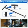 KUQAE Adjustable Ball Valve Wrench，Heavy Duty Steel Labor-Saving Wrench