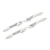 Car Outside Door Handle Cover with Caps Mirror Chrome Replacement