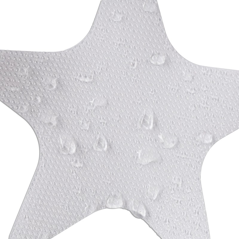 Relaxdays Non-Slip Stickers, Set of 30, Bath Stickers, Starfish, Non-Slip