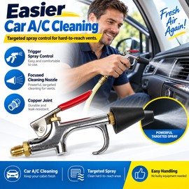 Car A/C Cleaning Spray Gun Nozzle for No-Disassembly Cleaning – Non-Powered Accessory for Automotive Air Conditioning Service