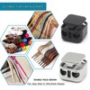 Enosea 12 Pieces Heavy Duty Cord Locks, Double Hole Draw