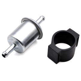 HAOTOM Fuel Filter Metal Compatible For HiSun ODES CFMOTO CF400 450 500 550 700 750 800 1000 UTV'S Axis Coleman Massimo MSU500 700 Bennche TSC Cub Cadet Challenger Yardsport 5/16" Canister