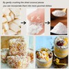 Dried Coconut Chunks 10oz Tropical Fruit Snack Unsweetened, No Artificial